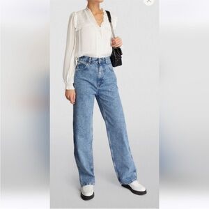 Sandro jeans with crystals